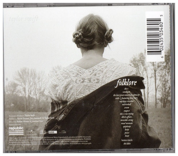 TAYLOR SWIFT - FOLKLORE | CD