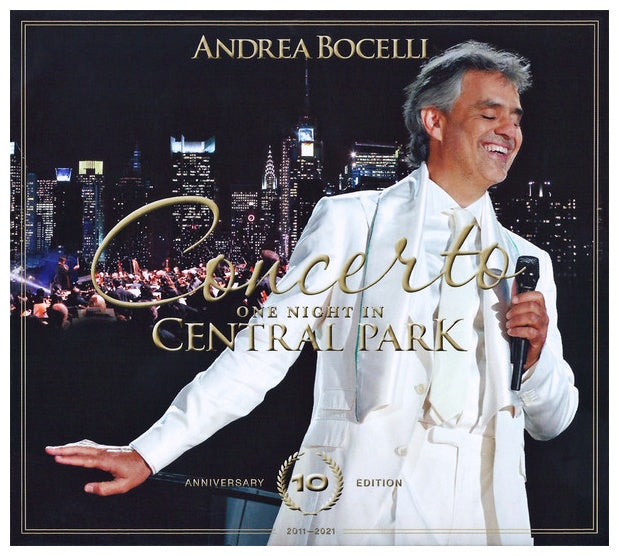 ANDREA BOCELLI - CONCERTO: ONE NIGHT IN CENTRAL PARK | CD