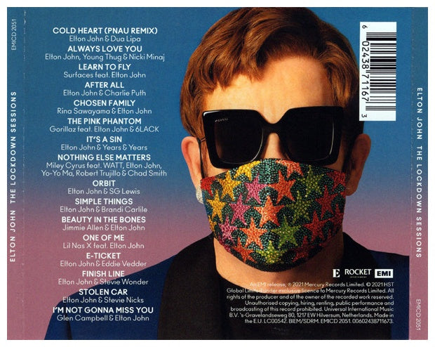 ELTON JOHN - THE LOCKDOWN SESSIONS | CD