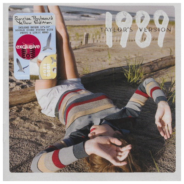 TAYLOR SWIFT - 1989 (TAYLOR'S VERSION) (+POSTER) YELLOW EDITION | CD