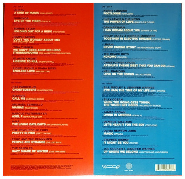 THE 80'S MOVIES THE COLLECTION - VARIOUS ARTIST (2LP) | VINILO