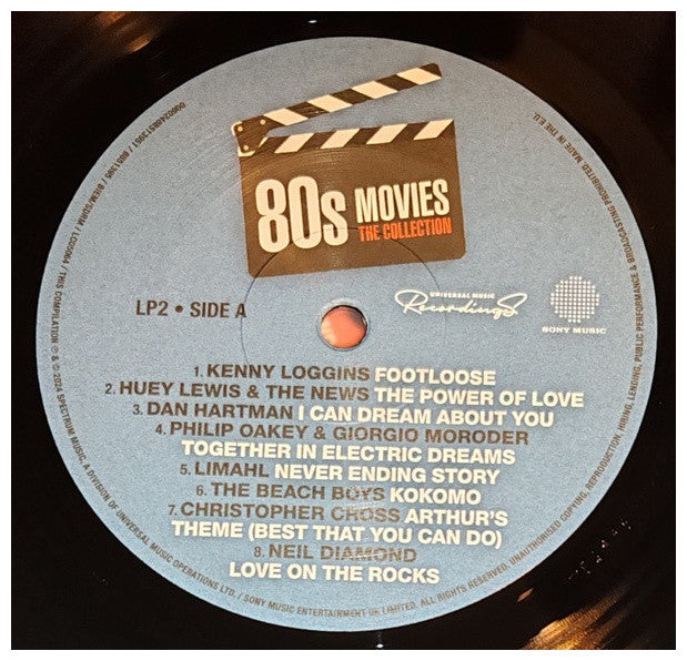 THE 80'S MOVIES THE COLLECTION - VARIOUS ARTIST (2LP) | VINILO