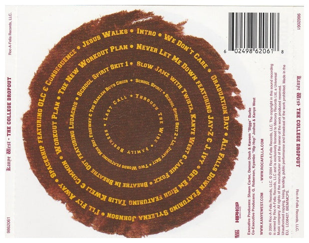 KANYE WEST - COLLEGE DROPOUT | CD