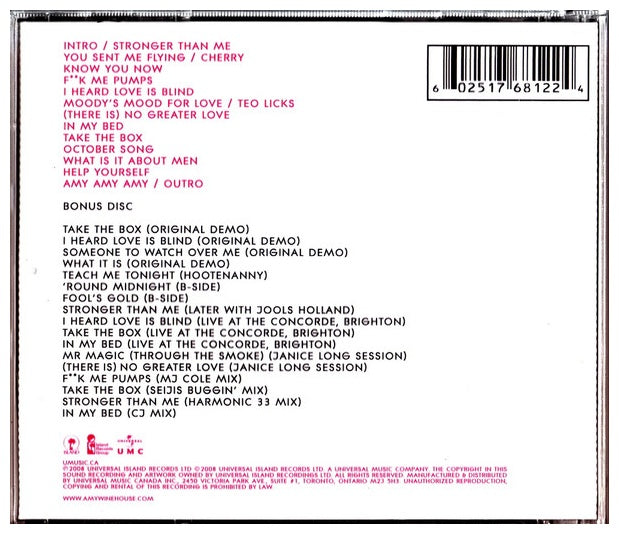 AMY WINEHOUSE - FRANK DELUXE (2CD) | CD