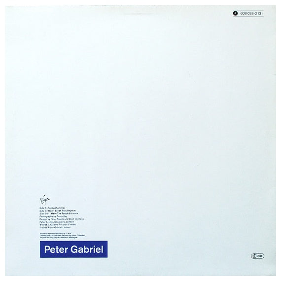 PETER GABRIEL - SLEDGEHAMMER | 12" MAXI SINGLE USADO
