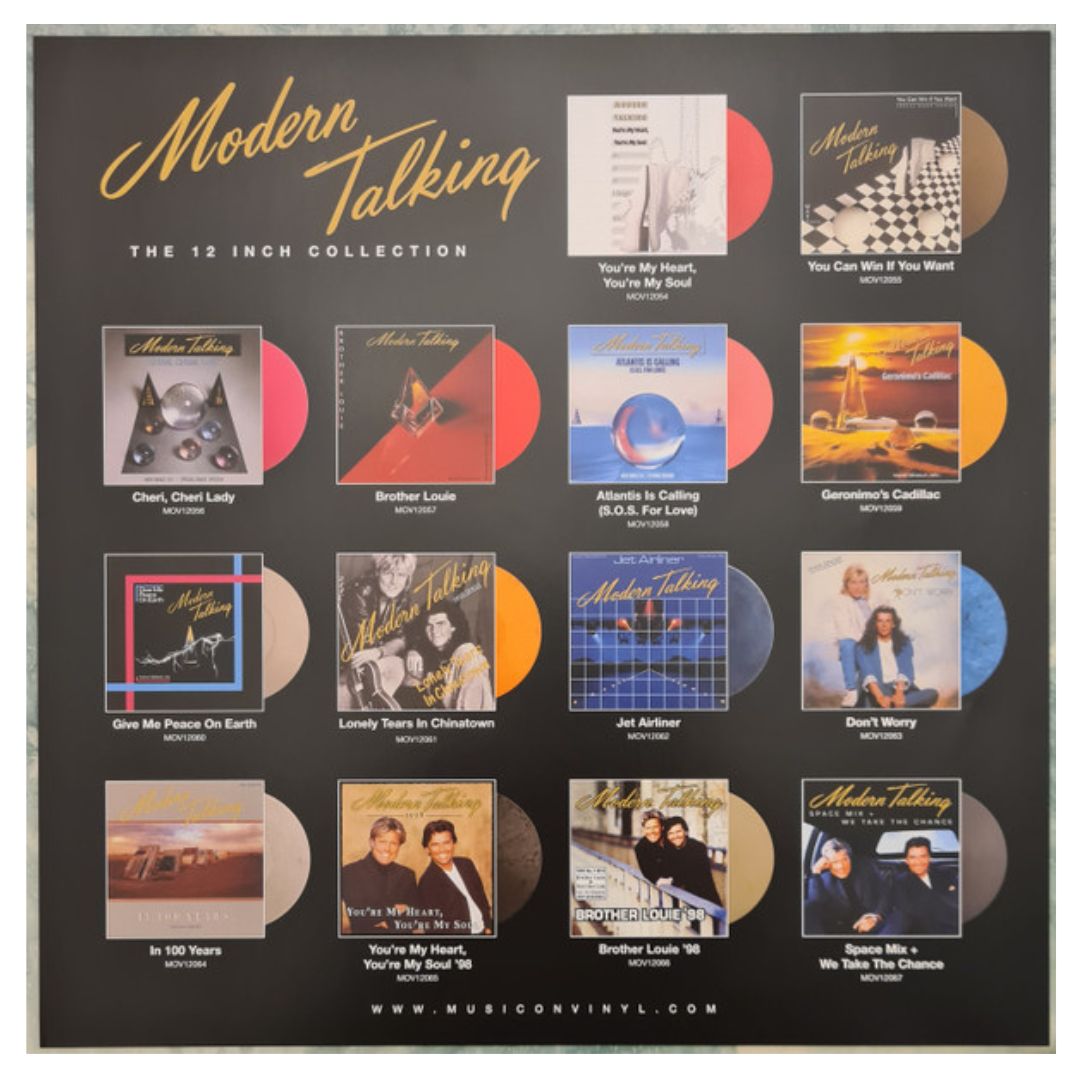 MODERN TALKING - BROTHER LOUIE(RED VINYL) | 12" MAXI SINGLE VINILO