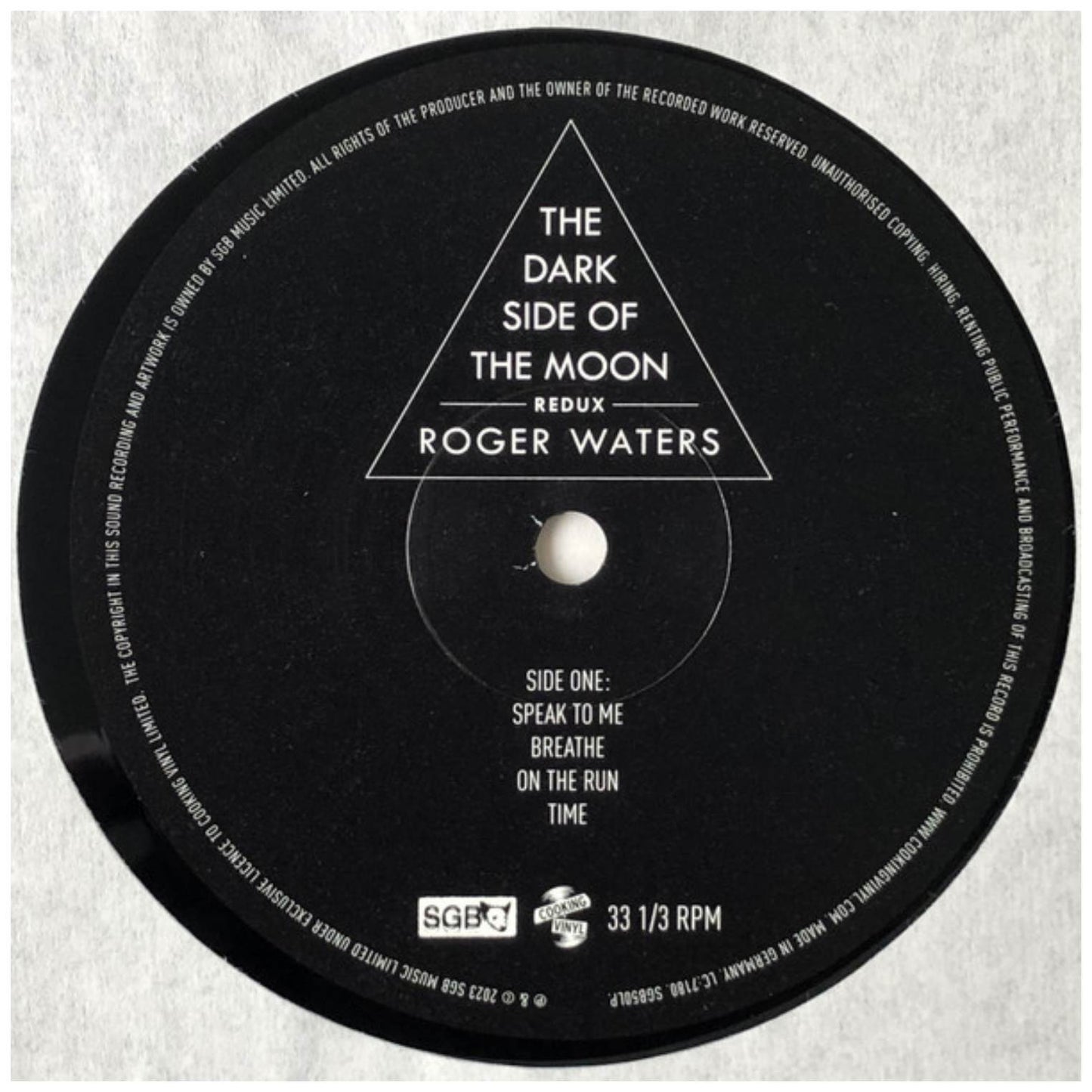 ROGER WATER - DARK SIDE OF THE MOON REDUX (2LP) | VINILO