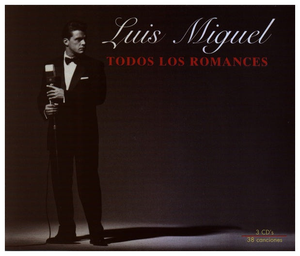 LUIS MIGUEL - TODOS LOS ROMANCES (3CD) | BOXSET