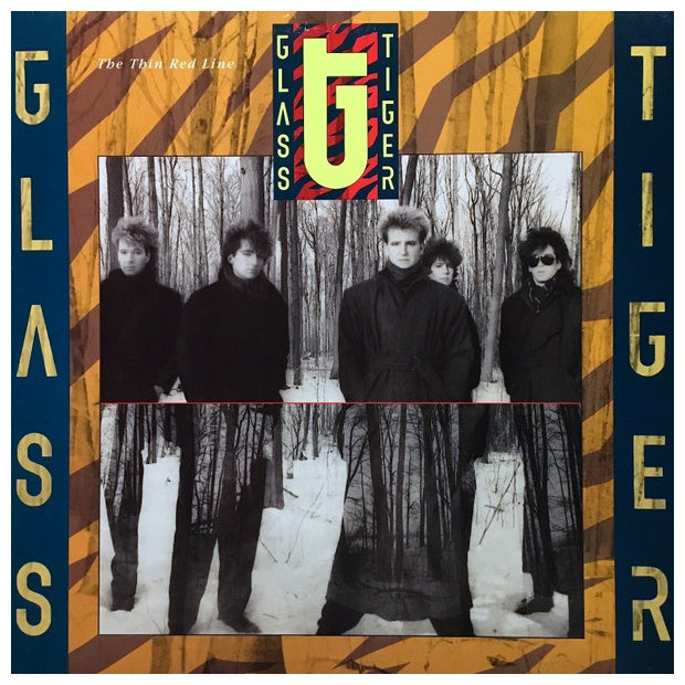 GLASS TIGER - THE THIN RED LINE | VINILO USADO