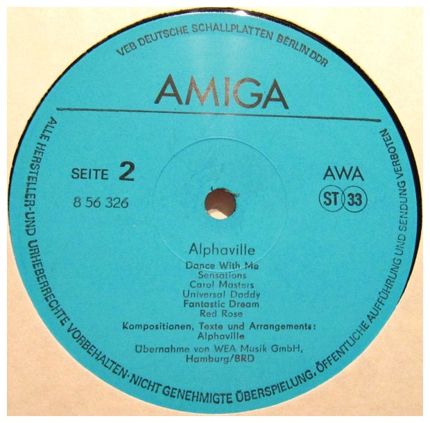 ALPHAVILLE - ALPHAVILLE : AMIGA COLLECTION | VINILO USADO