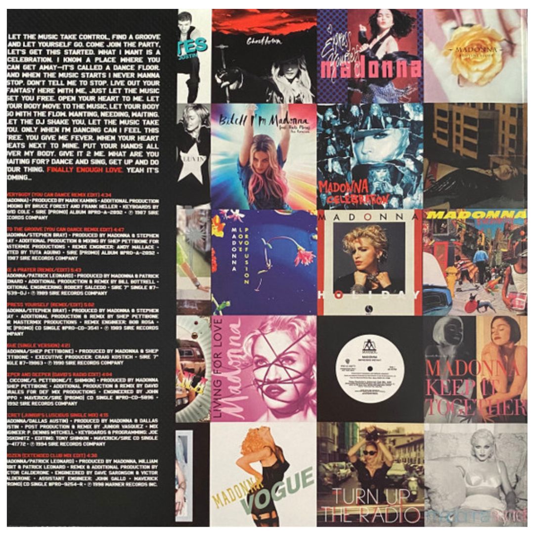 MADONNA – FINALLY ENOUGH LOVE 1S REMIXED (2LP) | VINILO