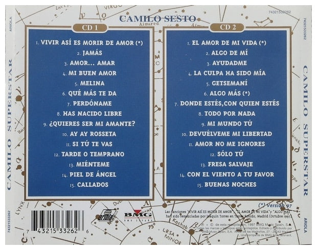 CAMILO SESTO - CAMILO SUPERSTAR (2CD) | CD