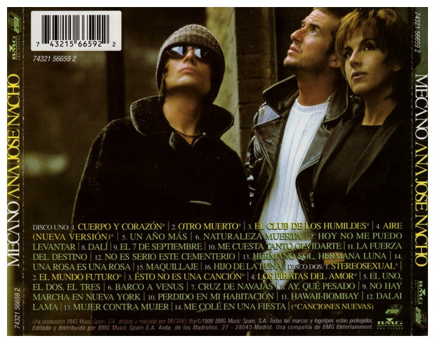 MECANO - ANA, JOSE, NACHO (2CD) | CD