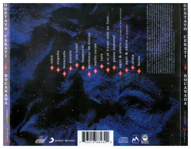GUSTAVO CERATI - BOCANADA | CD
