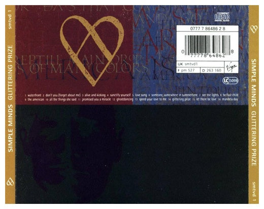 SIMPLE MINDS - GLITTERING PRIZE: GREATEST HITS | CD