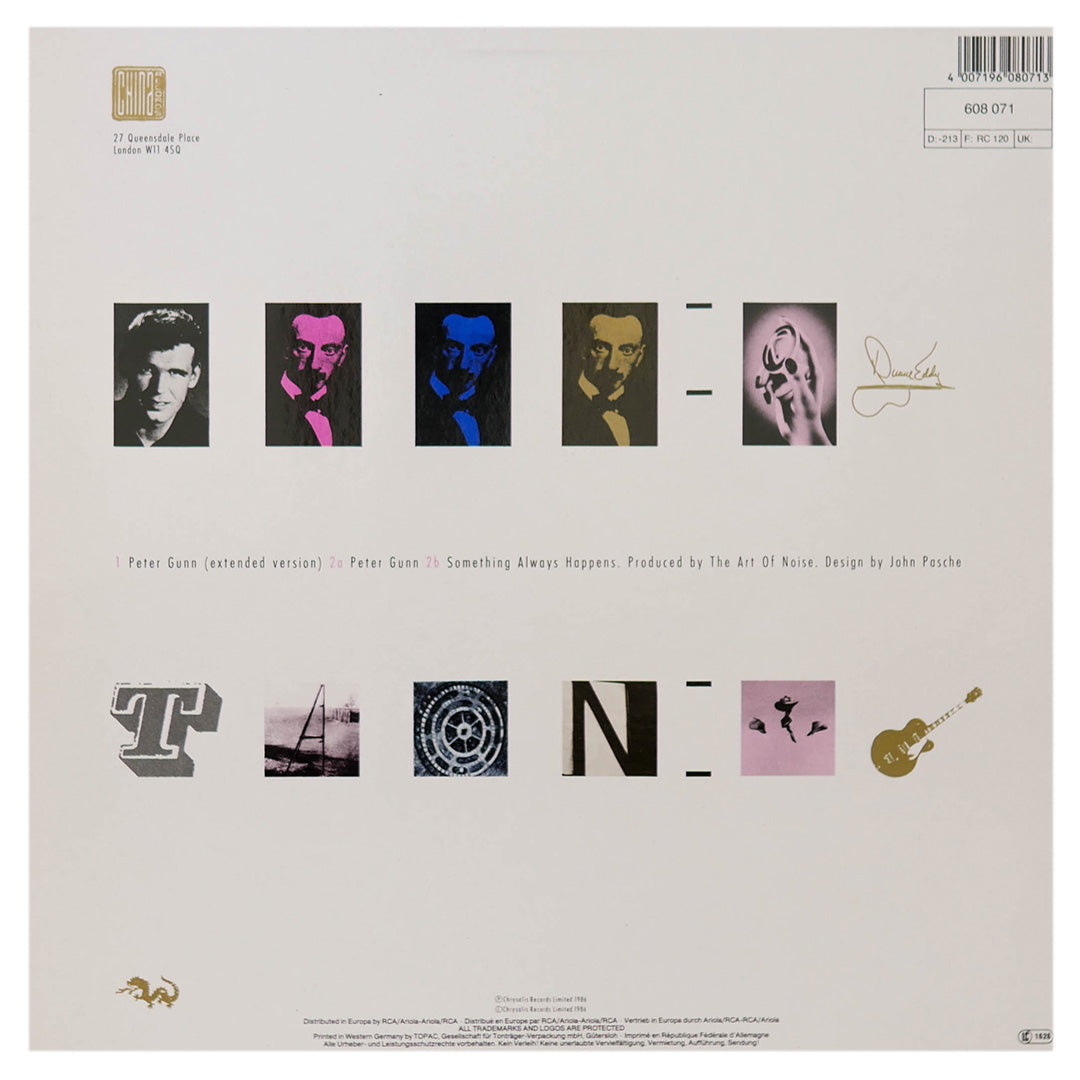 ART OF NOISE - PETER GUNN | 12" MAXI SINGLE USADO