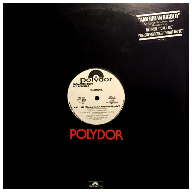 BLONDIE - CALL ME | 12" MAXI SINGLE USADO