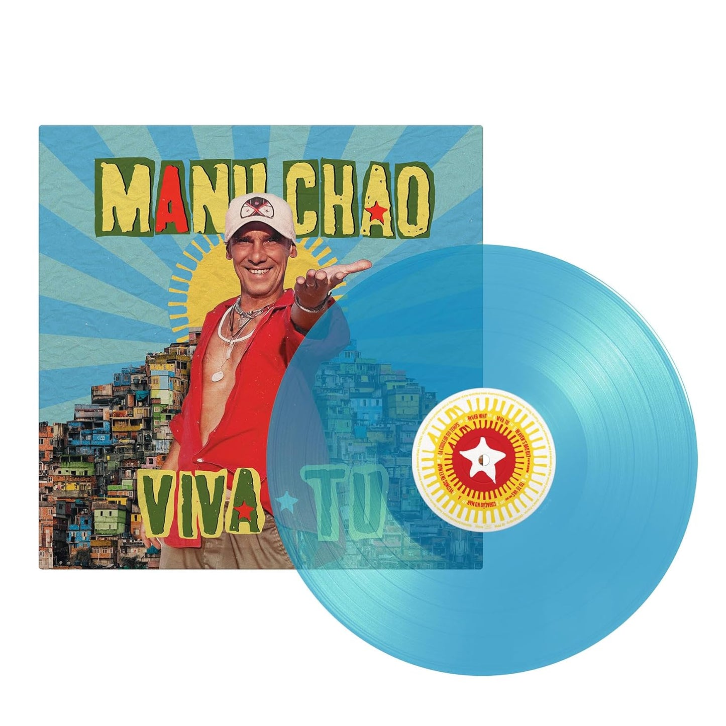 MANU CHAU - VIVA TU (TRANSPARENT BLUE VINYL) | VINILO