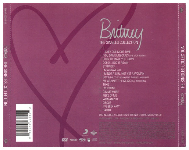 BRITNEY SPEARS - THE SINGLES COLLECTIONS (CD+DVD) | CD