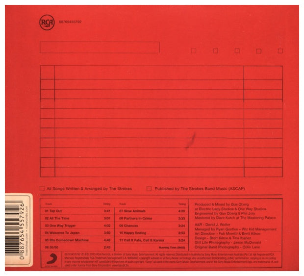 STROKES - COMEDOWN MACHINE (DIGIPACK) | CD