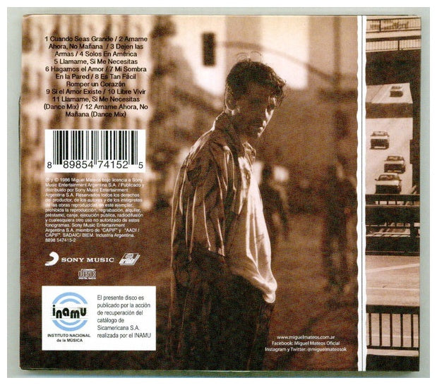 MIGUEL MATEOS - SOLOS EN AMERICA (DIGIPACK) | CD