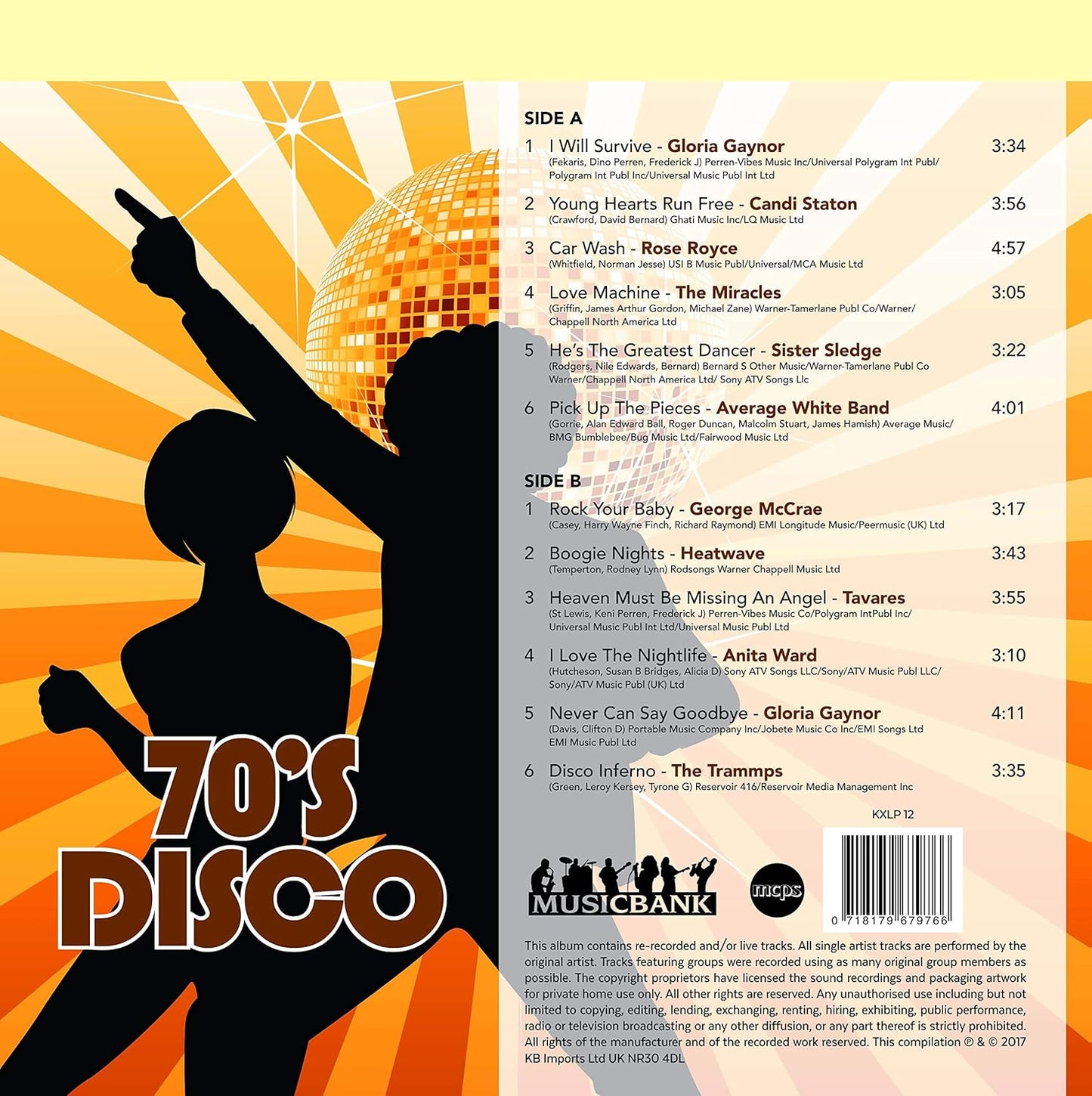 70'S DISCO - VARIOUS ARTIST | VINILO