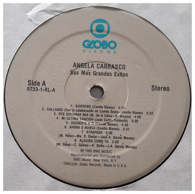 ANGELA CARRASCO - SUS 15 GRANDES EXITOS | VINILO USADO