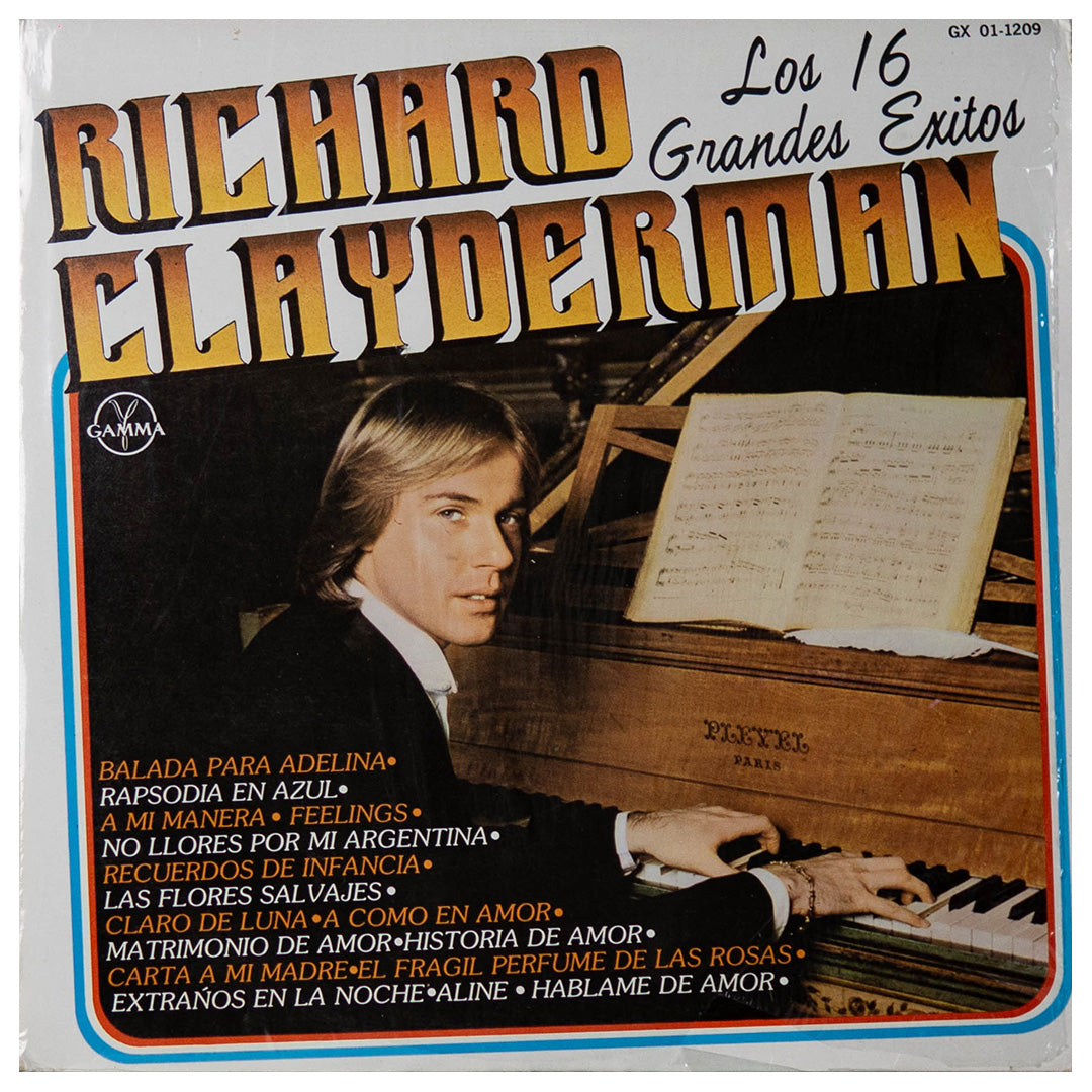 RICHARD CLAYDERMAN - LOS 16 GRANDES EXITOS | VINILO USADO