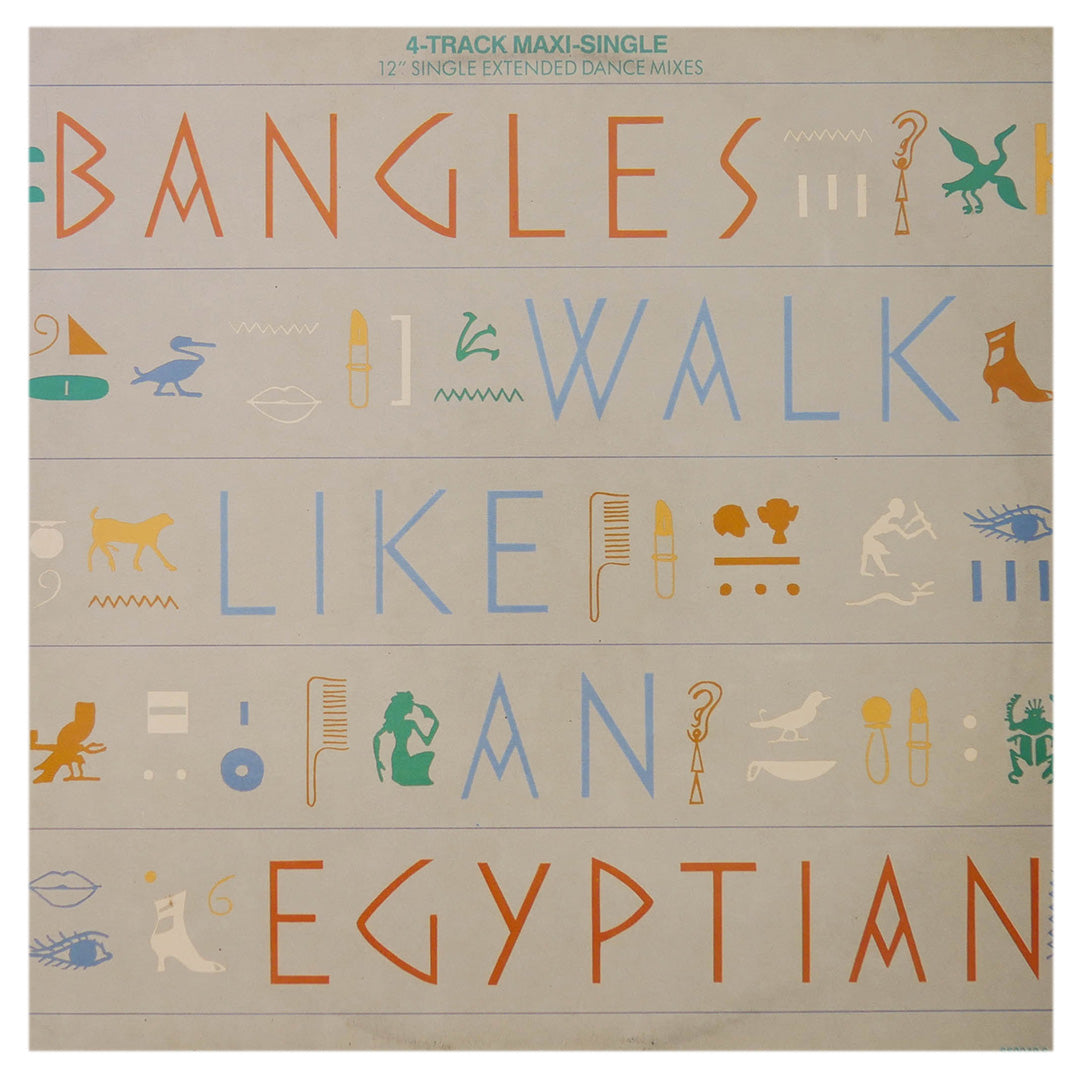 BANGLES - WALK LIKE AN EGYPTIAN | 12" MAXI SINGLE USADO