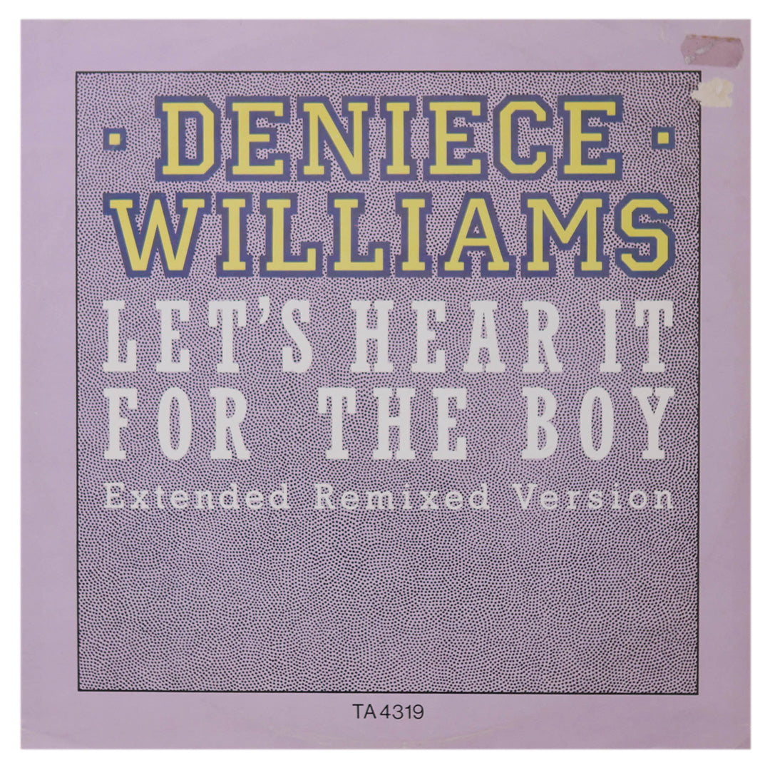 DENIECE WILLIAMS - LET'S HEAR IT FOR THE BOYS | 12" MAXI SINGLE USADO