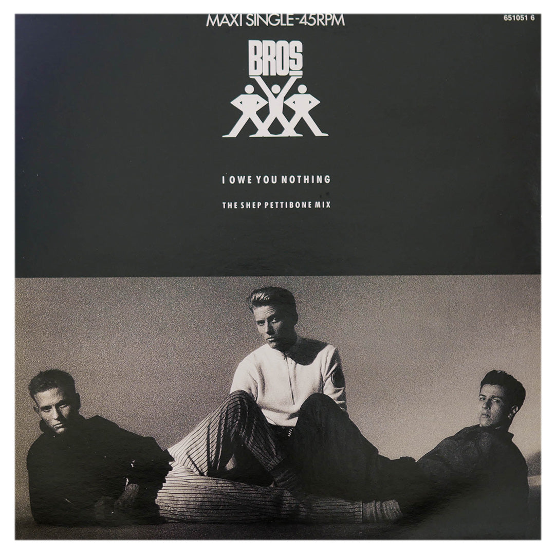 BROS - I OWE YOU NOTHING (SHEP PETTIBONE MIX) | 12" MAXI SINGLE USADO