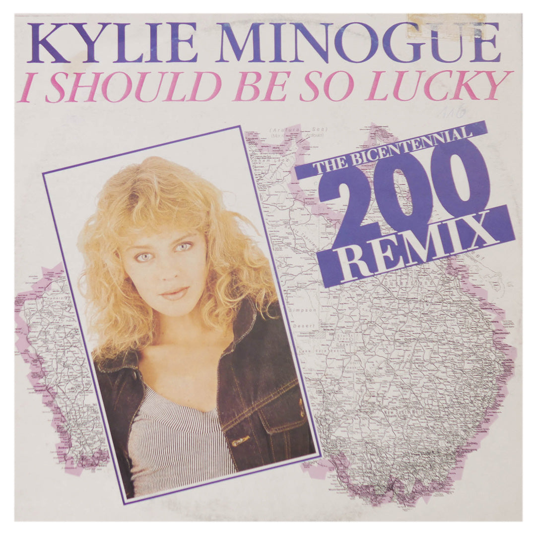 KYLIE MINOGUE - I SHOULD BE SO LUCKY | 12" MAXI SINGLE USADO