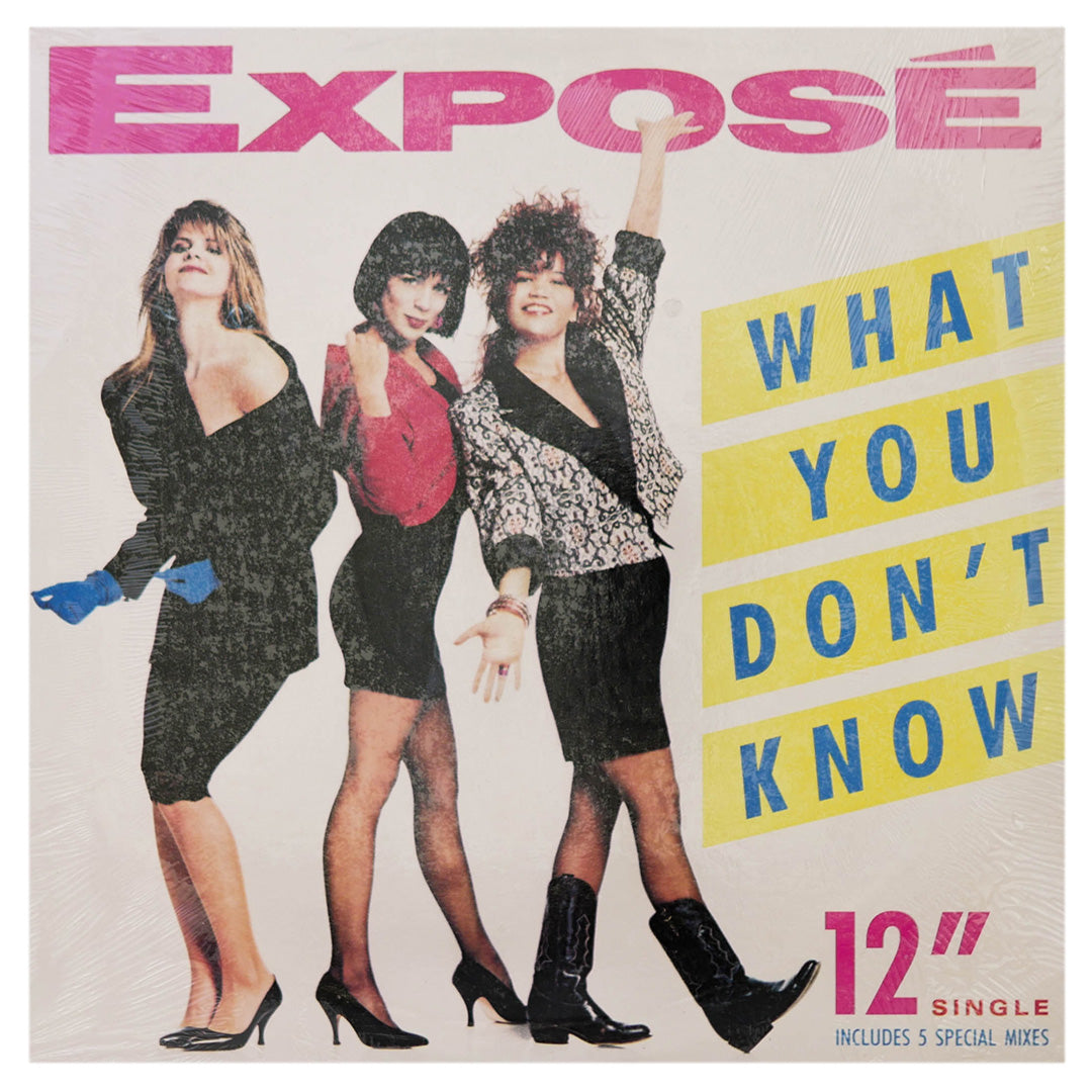 EXPOSÉ - WHAT YOU DON'T KNOW | 12" MAXI SINGLE USADO