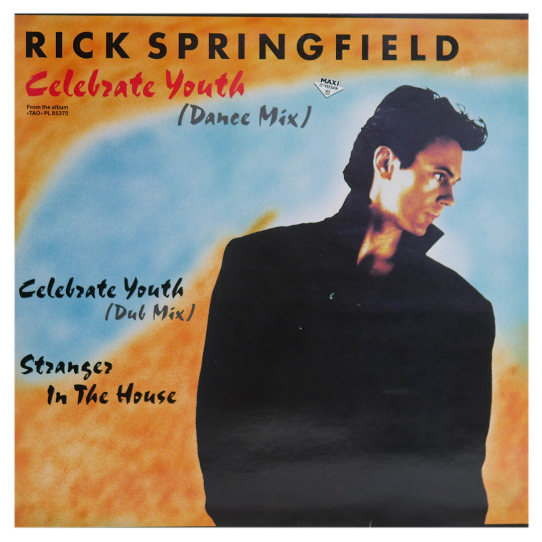 RICK SPRINGFIELD - CELEBRATE YOUTH(SPECIAL EXTENDED DANCE MIX) | 12" MAXI SINGLE USADO