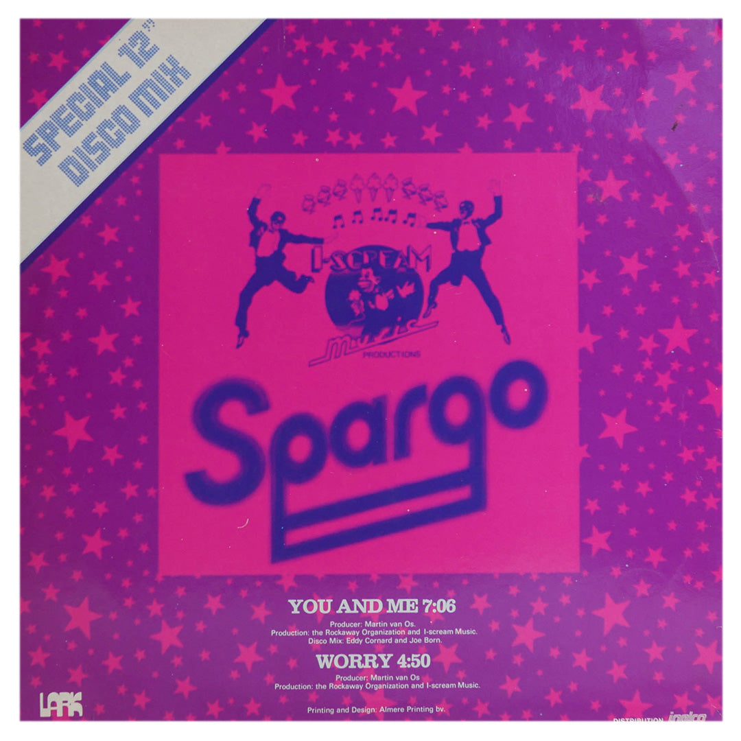 SPARGO - YOU AND ME | 12" MAXI SINGLE USADO