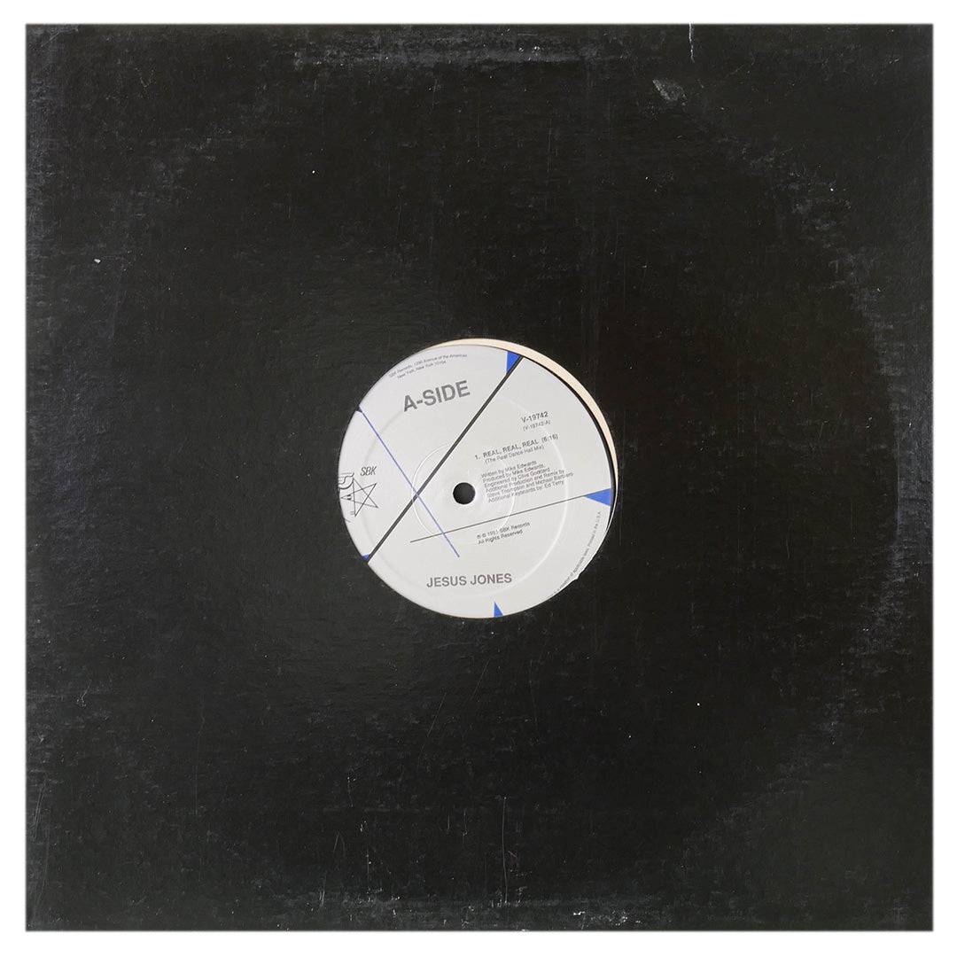 JESUS JONES - REAL, REAL, REAL | 12" MAXI SINGLE USADO
