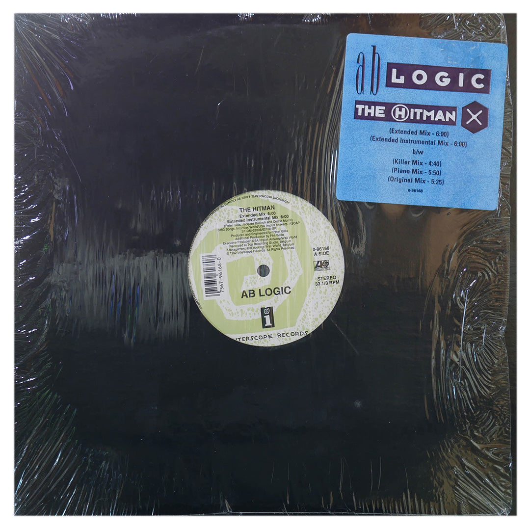 AB LOGIC - THE HITMAN | 12" MAXI SINGLE USADO