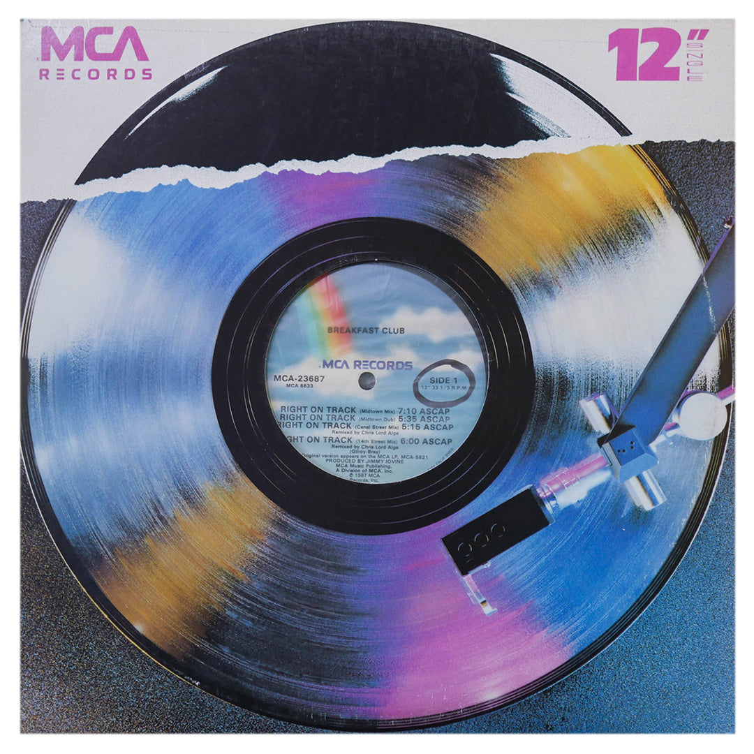 BREAKFAST CLUB - RIGHT ON TRACK | 12" MAXI SINGLE USADO