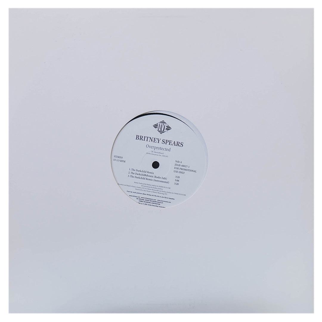 BRITNEY SPEARS - OVERPROTECTED | 12" MAXI SINGLE USADO