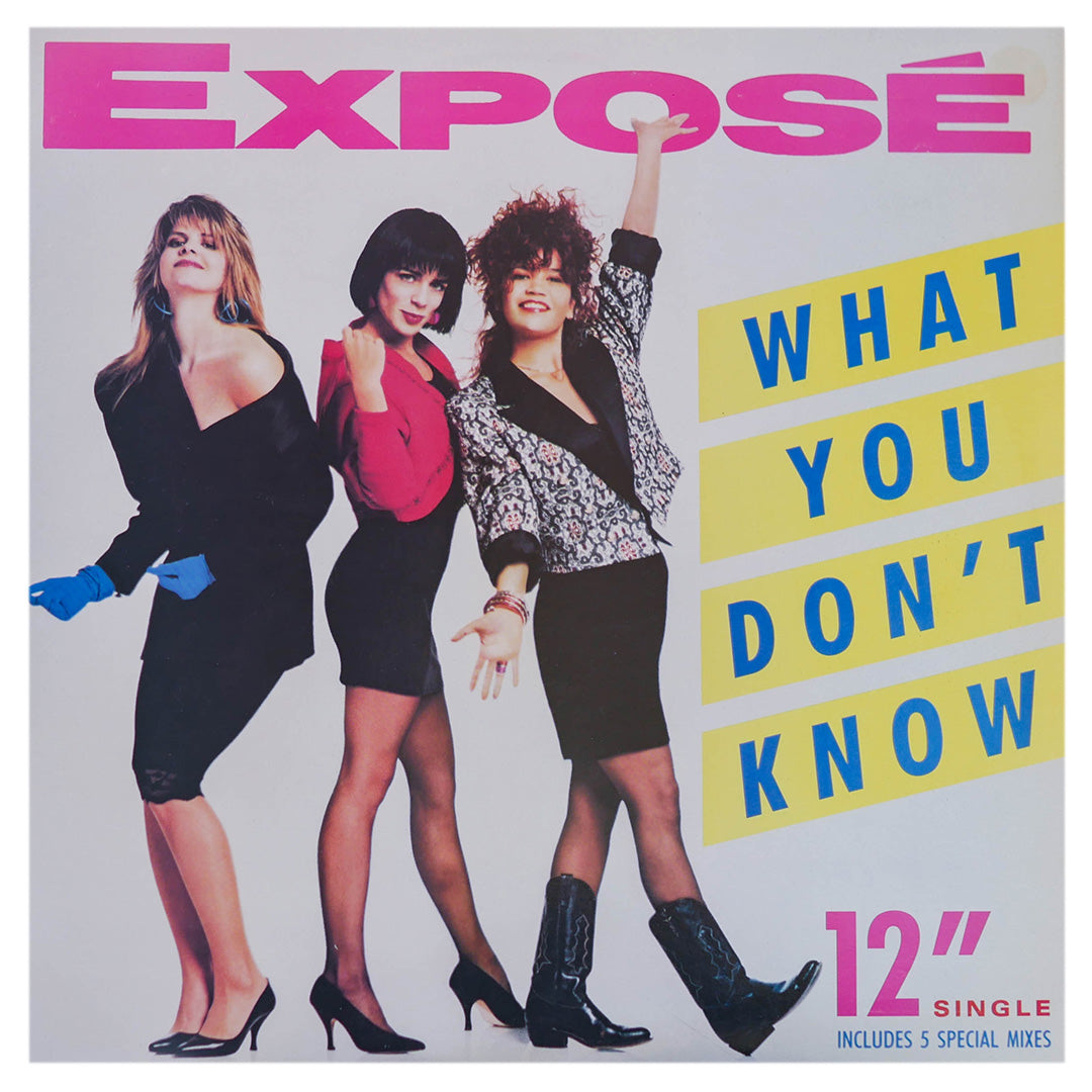 EXPOSÉ - WHAT YOU DON'T KNOW | 12" MAXI SINGLE USADO