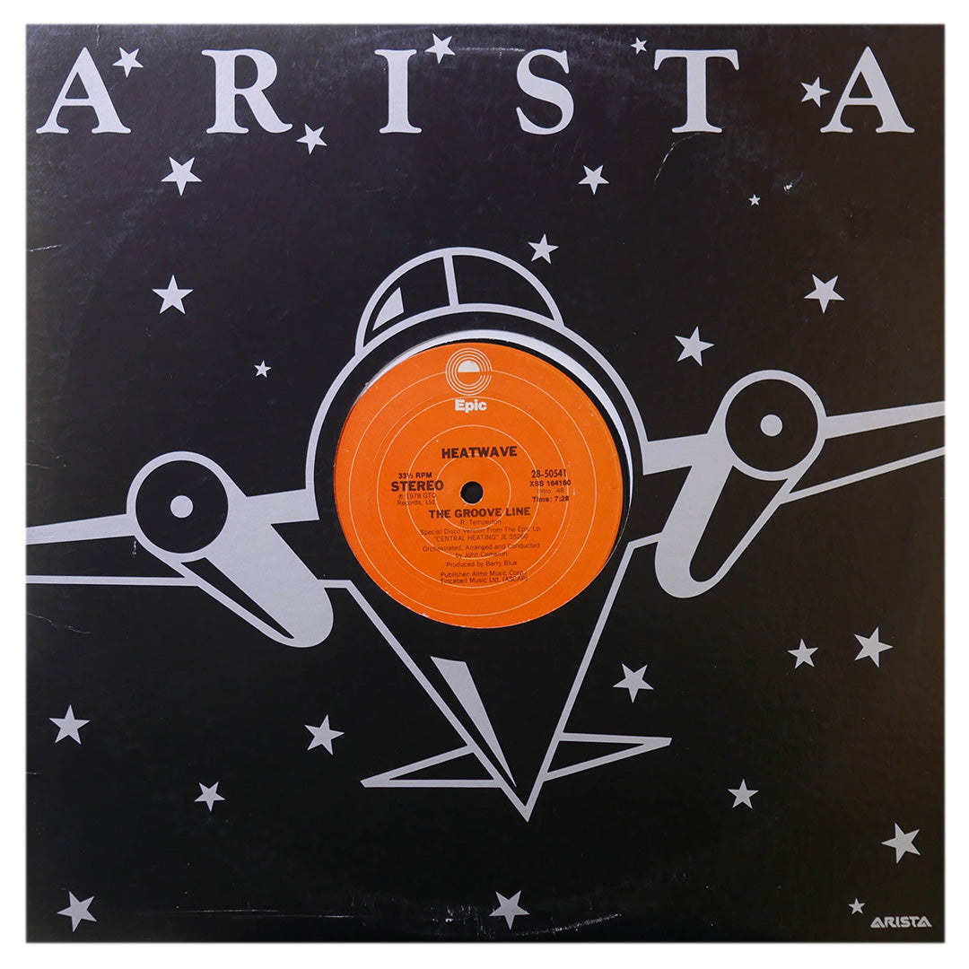 HEATWAVE - THE GROOVE LINE | 12" MAXI SINGLE USADO