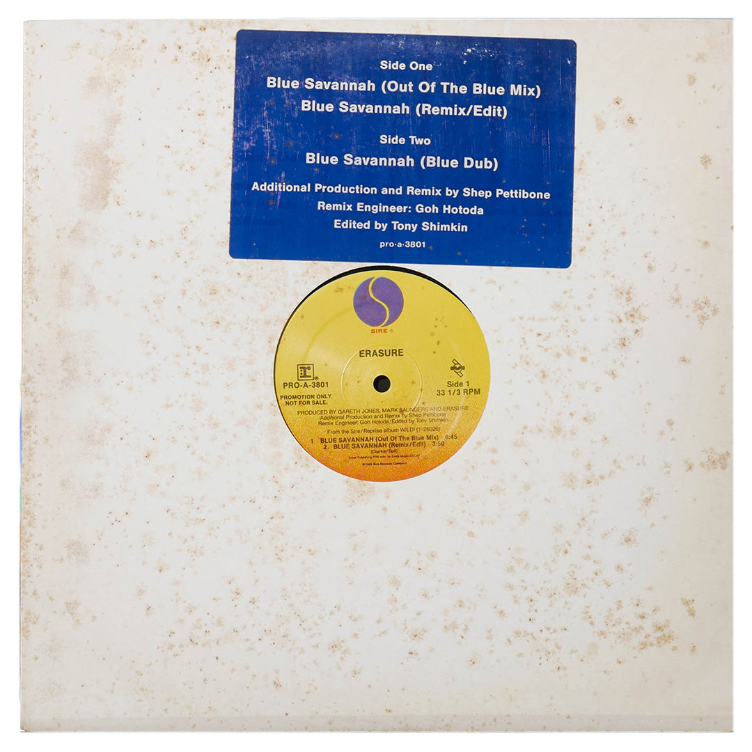 ERASURE - BLUE SAVANNAH | 12" MAXI SINGLE USADO
