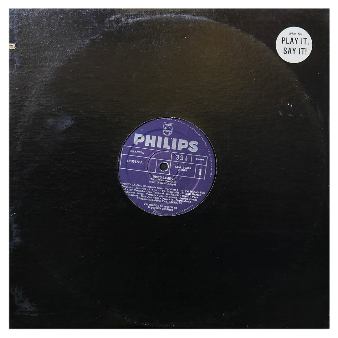 TWO MAN SOUND - DISCO SAMBA | VINILO USADO