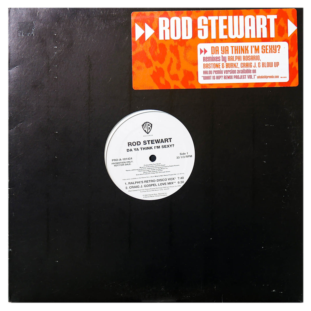 ROD STEWART - DA YA THINK I'M SEXY-REMIX | 12" MAXI SINGLE USADO