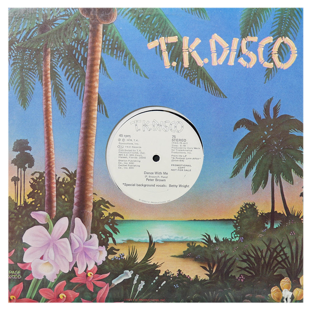 PETER BROWN - DANCE WITH ME | 12" MAXI SINGLE USADO