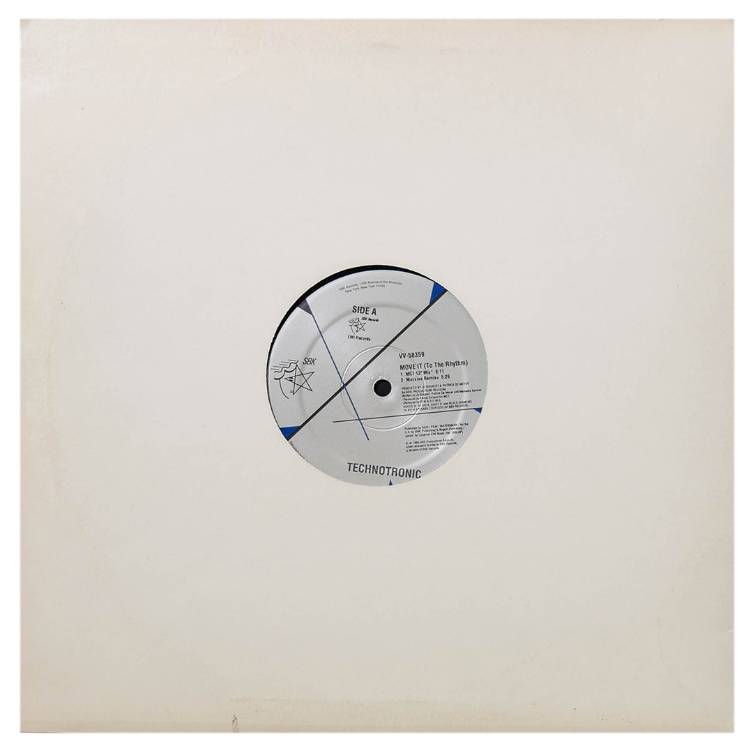 TECHNOTRONIC - MOVE IT | 12" MAXI SINGLE USADO
