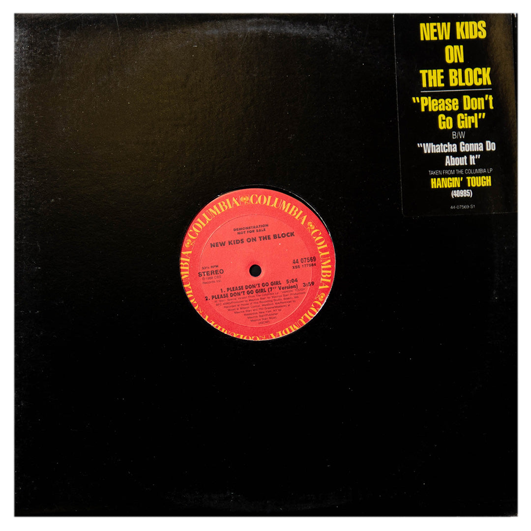 NEW KIDS ON THE BLOCK - PLEASE DON´T GO GIRL | 12" MAXI SINGLE USADO