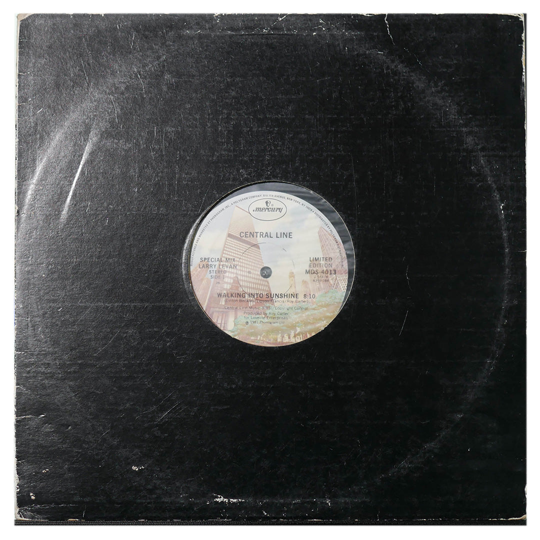 CENTRAL LINE - WALKING INTO SUNSHINE | 12" MAXI SINGLE USADO