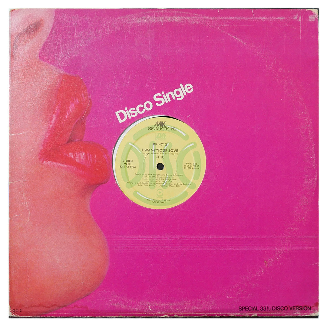 CHIC - I WANT YOUR LOVE | 12" MAXI SINGLE USADO