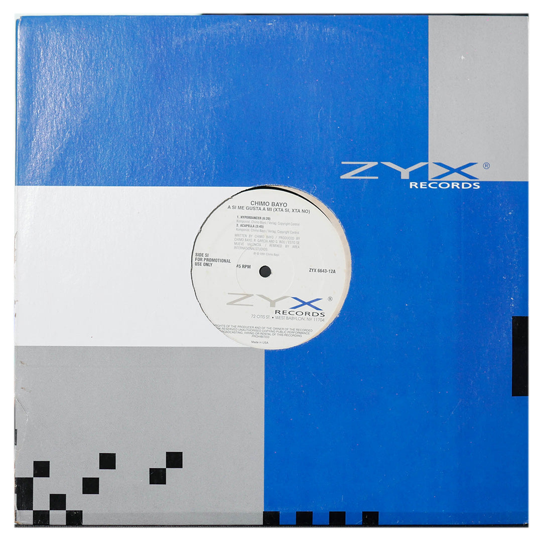 CHIMO BAYO - ASI ME GUSTA A MI (XTA SI, XTA NO) | 12" MAXI SINGLE USADO